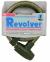Oxford Revolver Armoured Cable Lock - 900mm x 22mm - 15% OFF RRP